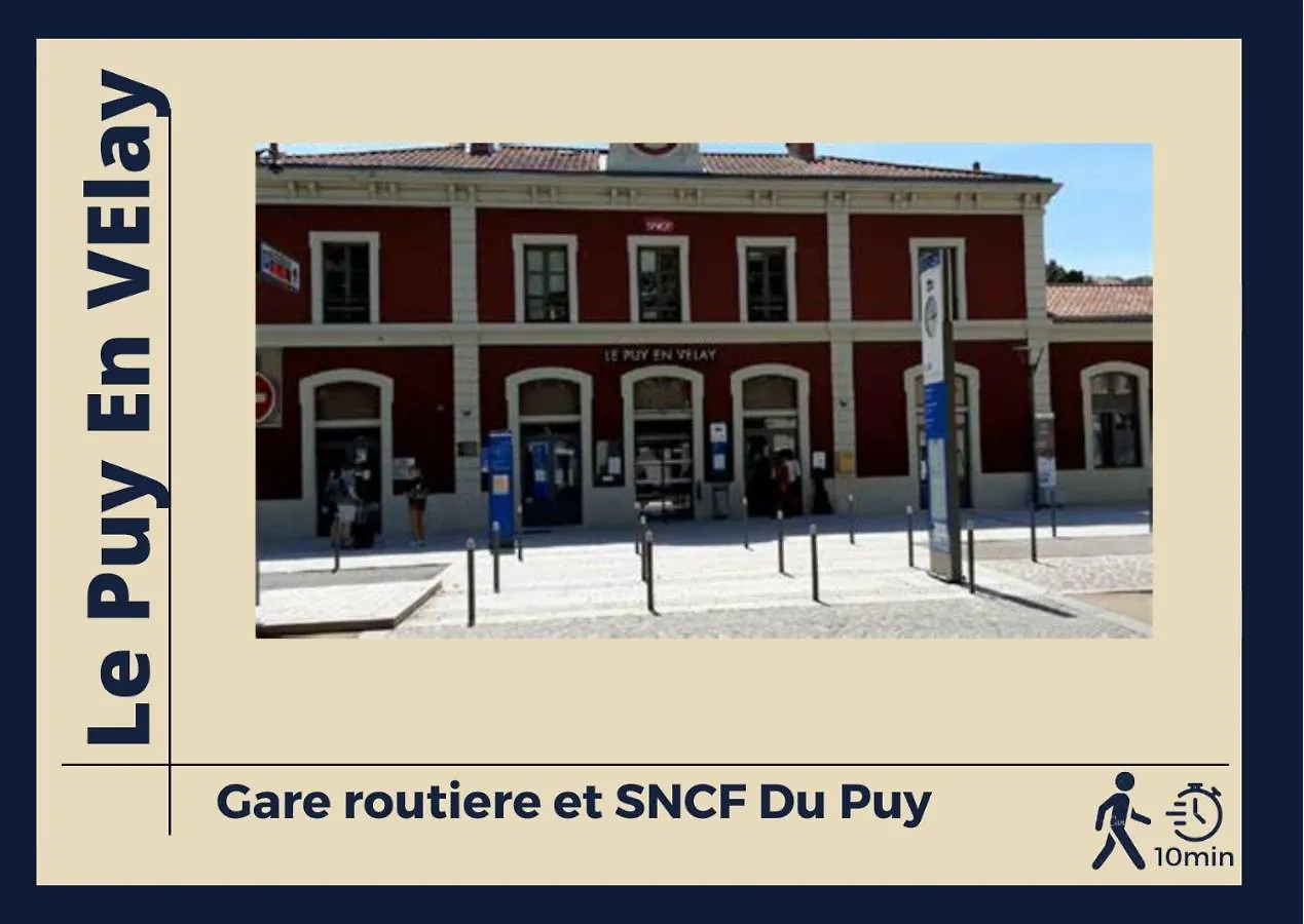 Le Petit Suc Du Puy En Velay , Hyper Centre ,Calme ,Parking Proche Apartment Le Puy-en-Velay 0*,